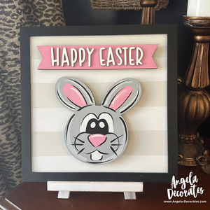 MINI {for tabletop frame} Happy Easter Banner