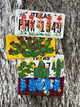 Hand painted Texas license plates