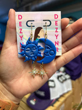 Earrings- Blue Moons