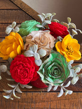 Sola wood flowers in small Cup