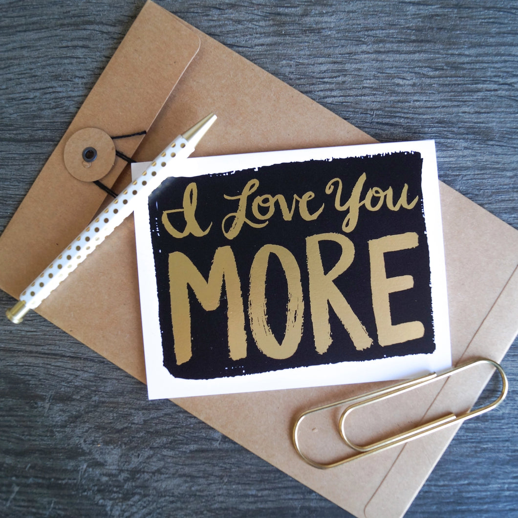 Cards- I love you more