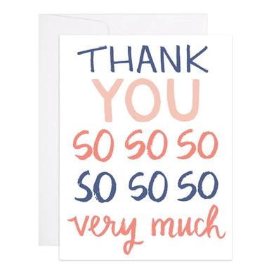 Cards- Thank you so so so so so so very much