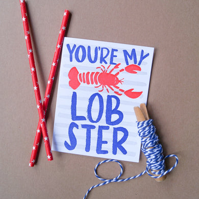 Cards- You're my lobster