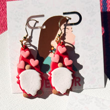 Earrings- Valentines gnome