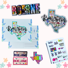 Boerne Stickers, Magnet, and Post Cards