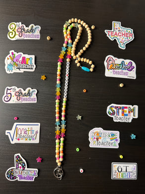 Best Teacher Lanyard