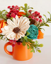 Sola wood flowers in small Cup