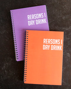 Snarky Notebook- REASONS I DAY DRINK