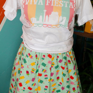 Women's Skirt- Popsicles