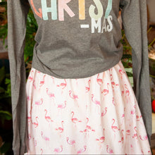 Women's Skirt- Flamingos
