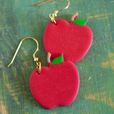 Earrings- Apples