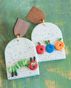 Earrings- Hungry Caterpillar