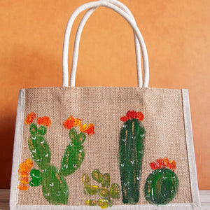 Hand painted tote bags