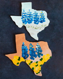 Texas wildflower wall decor