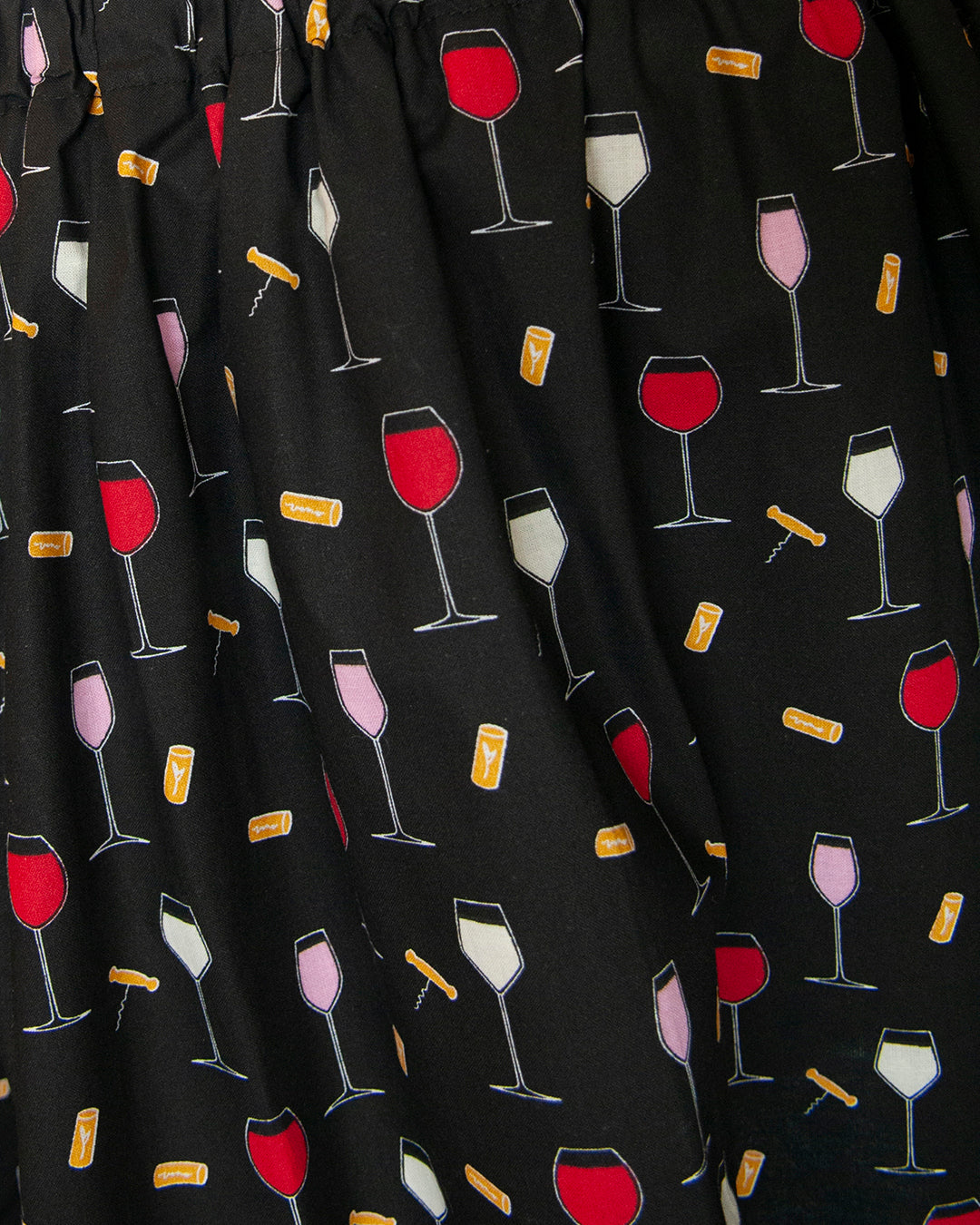 Women's Skirt-Wine Glasses