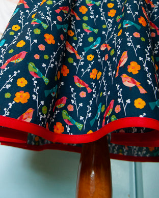 Women's Skirt- Birds