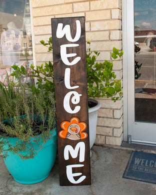 Welcome Porch Leaner (IN STORE PICK-UP OR LOCAL DELIVERY ONLY)