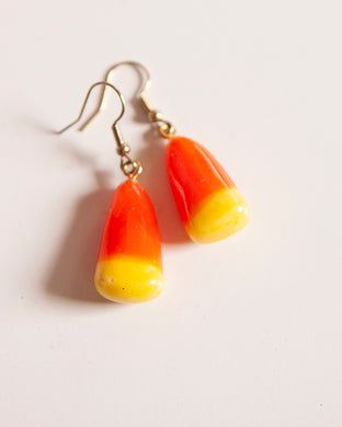 Candy Corn Earrings