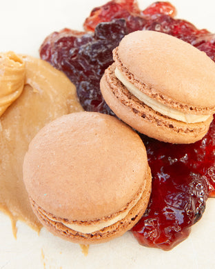 Macarons- Peanut Butter & Jelly