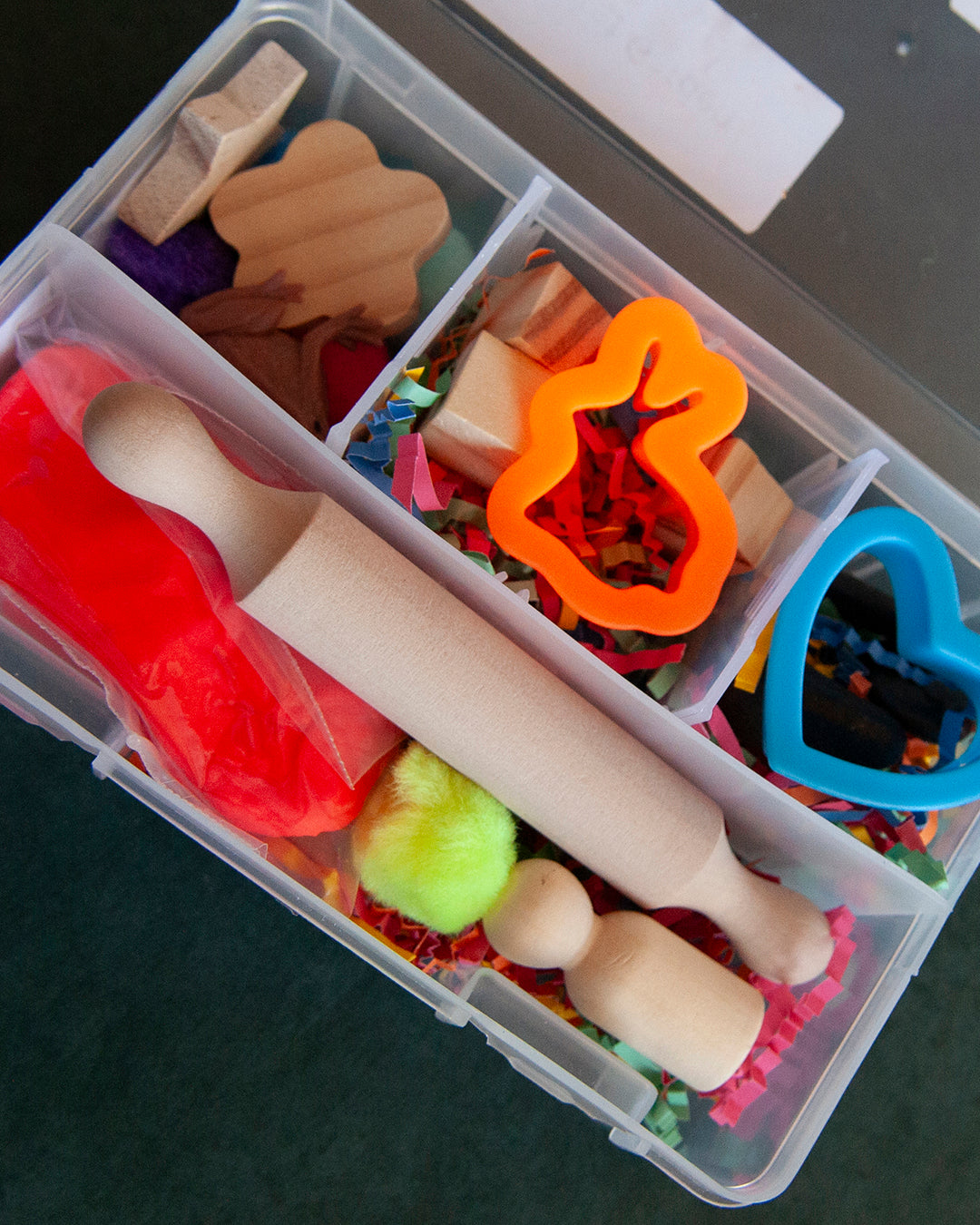 Play Dough Sensory Boxes - Mini