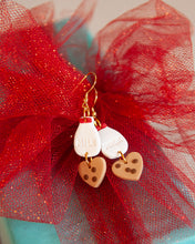 Earrings- milk and cookies