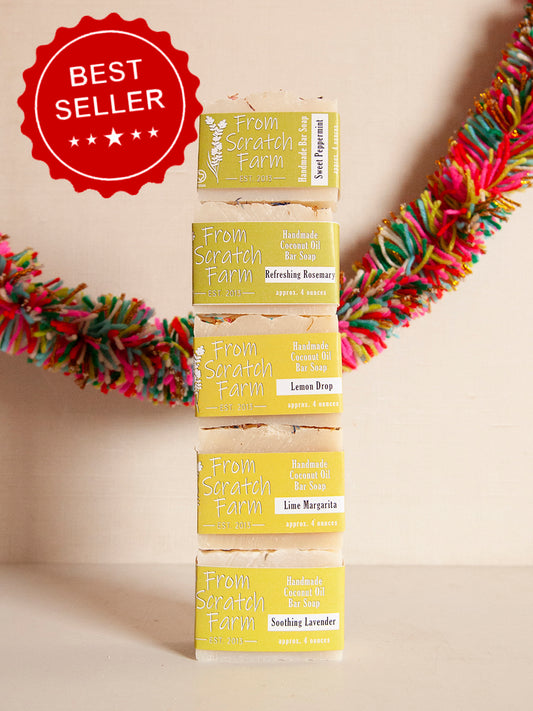 Wholesale Coconut Oil Bar Soaps- MSRP $8 each