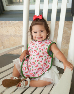 Bib Apron- Watermelon - 2 sizes