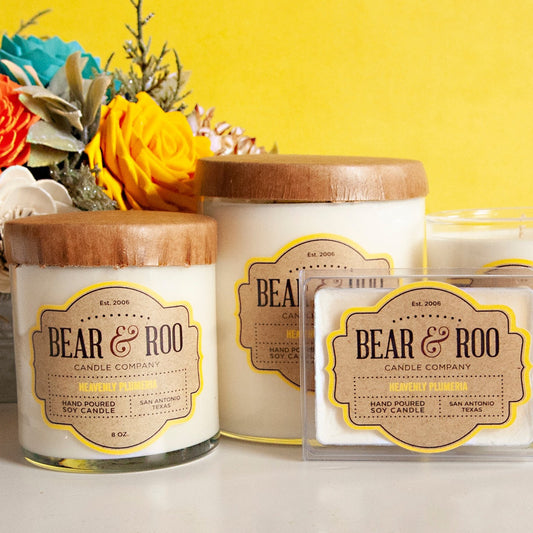 Heavenly Plumeria Candles & Wax Melts