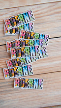 BOERNE Word Sticker