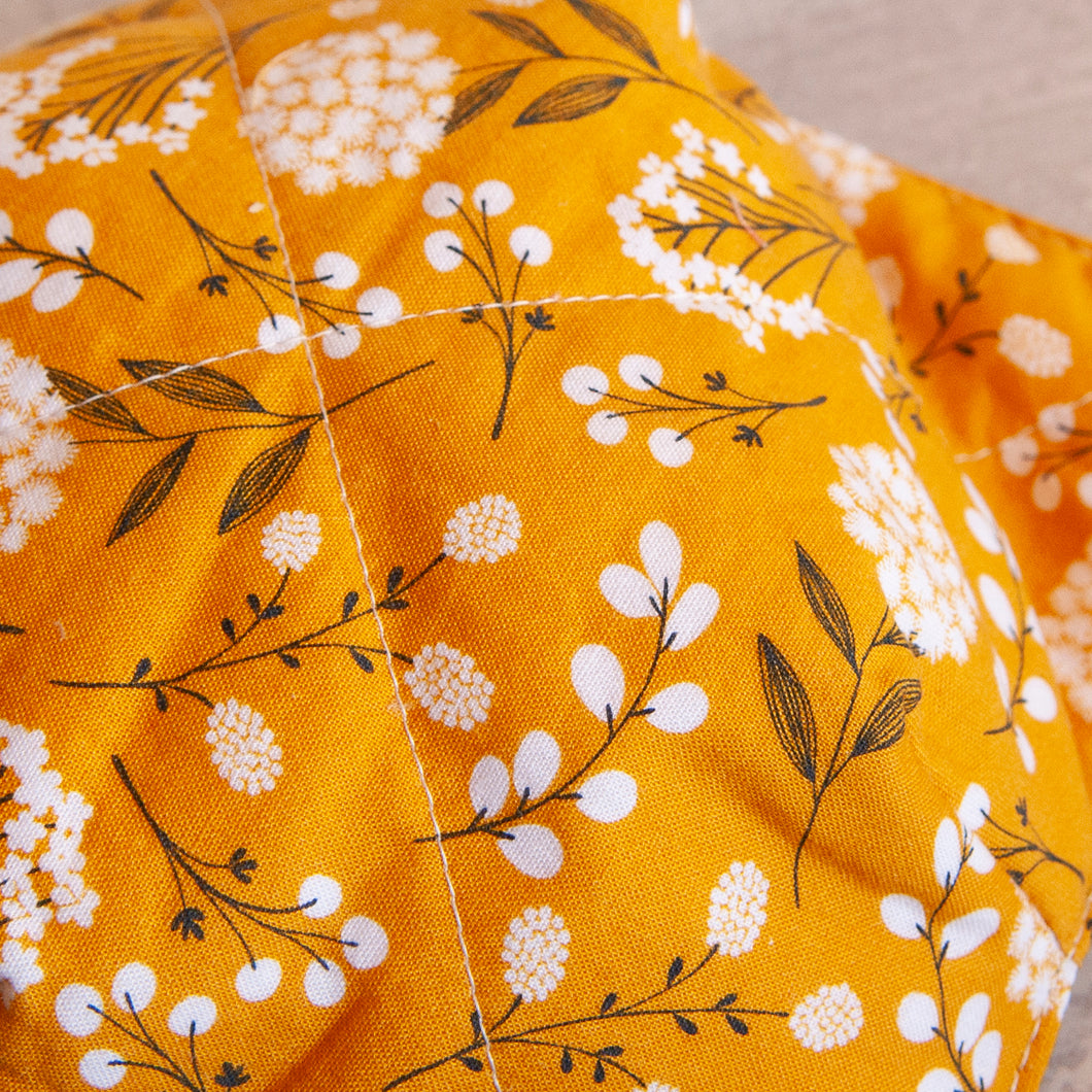 Bowl Cozies - Wildflower (Yellow Print)