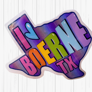 Stickers- I Love Boerne