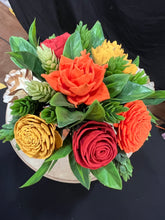 Sola wood flowers in small Cup