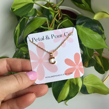 Initial Charm Necklace (Gold)