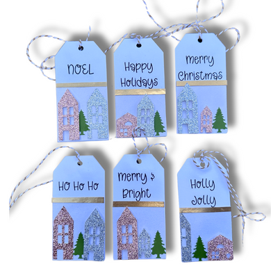 Vintage Style Christmas Tags