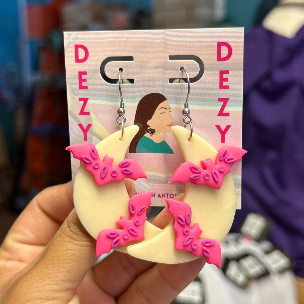 Earrings- Glow in the Dark Moons