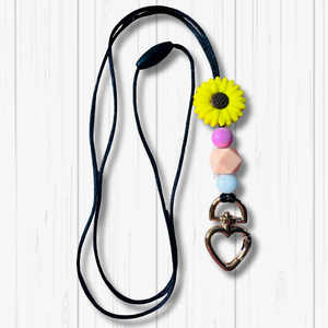 Lanyard - Yellow Daisy