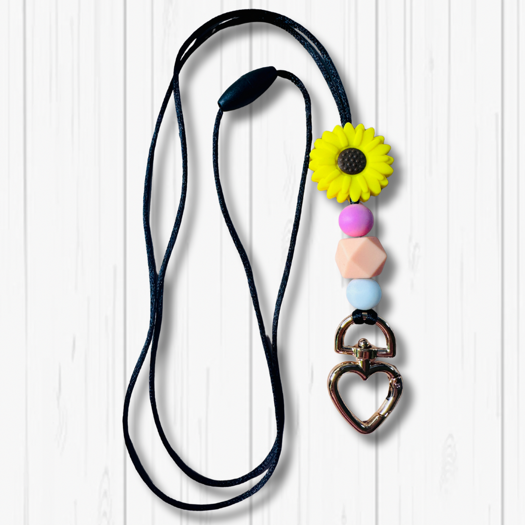 Lanyard - Yellow Daisy