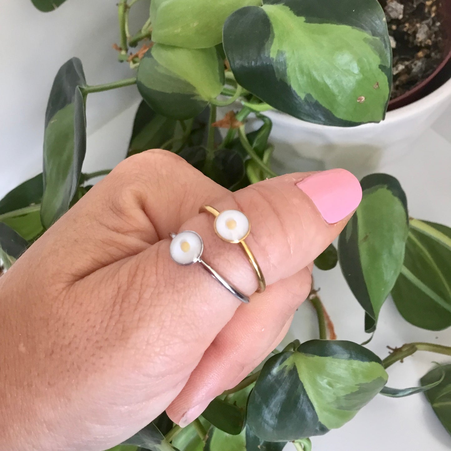 Real Mustard Seed Ring