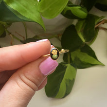 Real Flower Dainty Ring