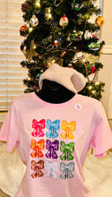 T-Shirts- Christmas Bows Short Sleeve