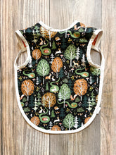 Bib Apron - Trees Green and Orange - 2 sizes