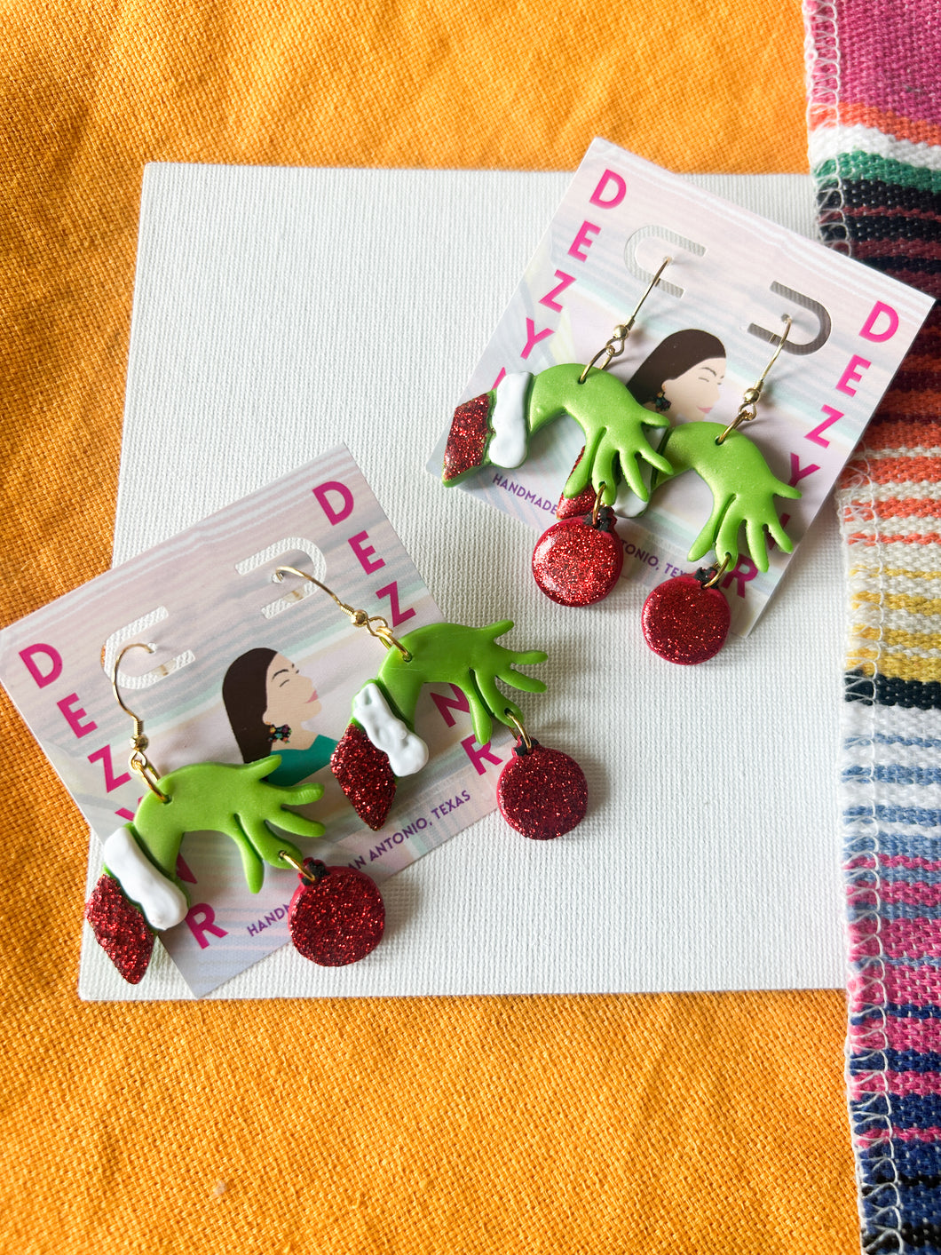 The Grinch earrings