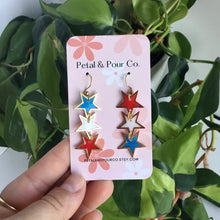 Patriotic Star Earrings