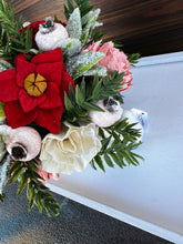 Sola Wood Flower arrangement in mug with trees