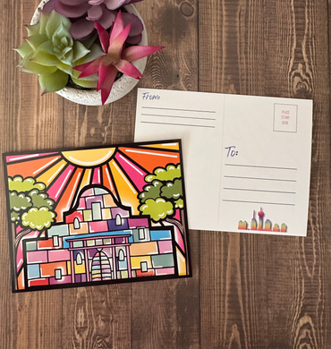 Postcards - The Alamo