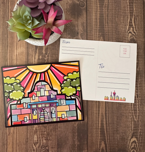 Postcards - The Alamo