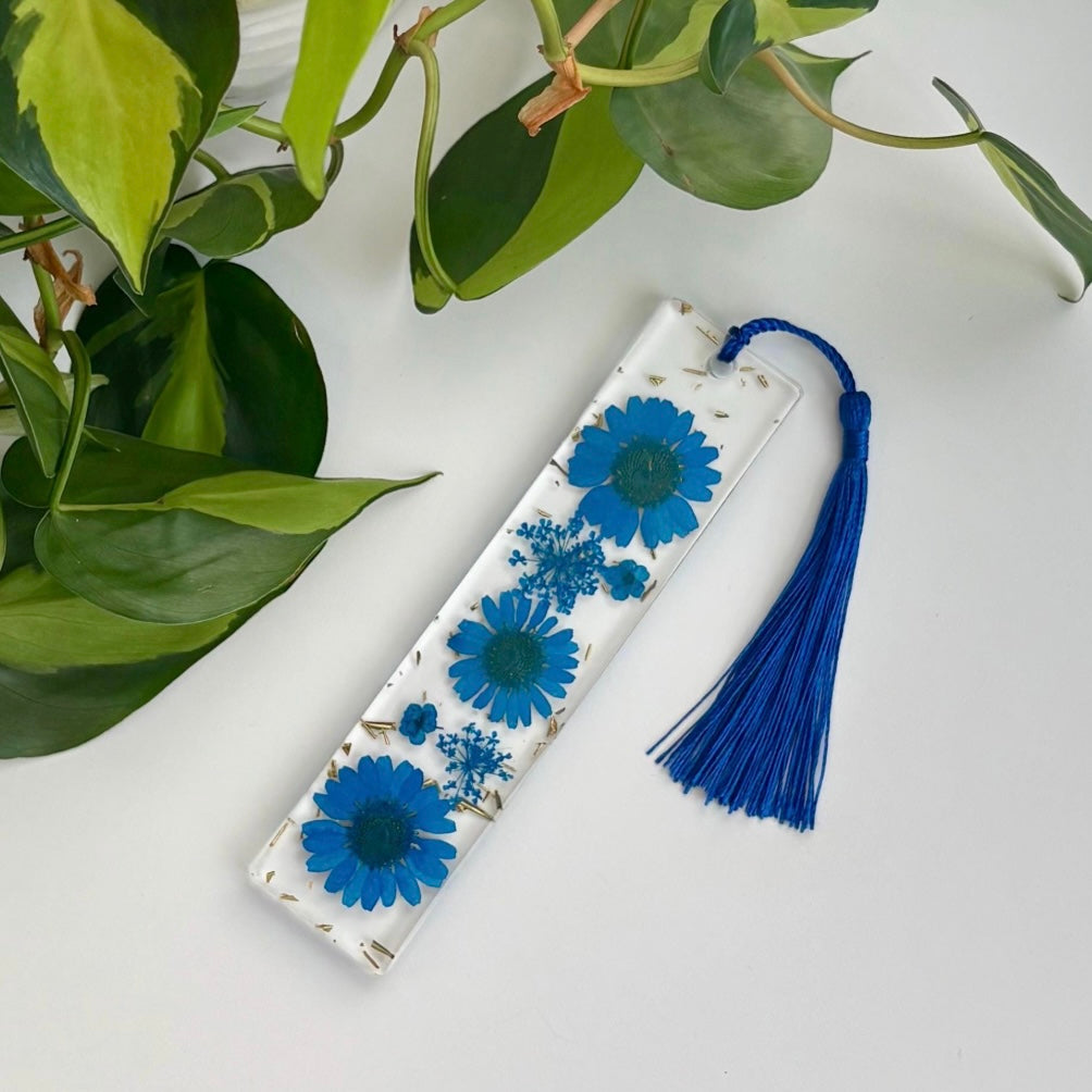 Real Flower Bookmark
