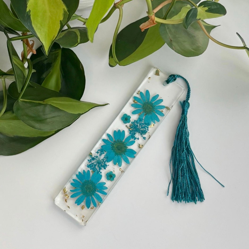 Real Flower Bookmark