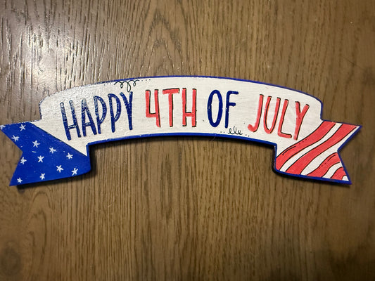 4th of July banner