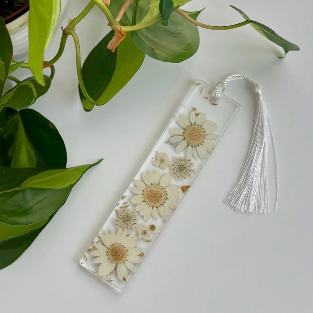 Real Flower Bookmark